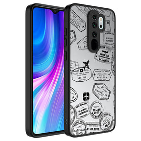 Xiaomi Redmi Note 8 Pro Kılıf Aynalı Desenli Kamera Korumalı Parlak Zore Mirror Kapak