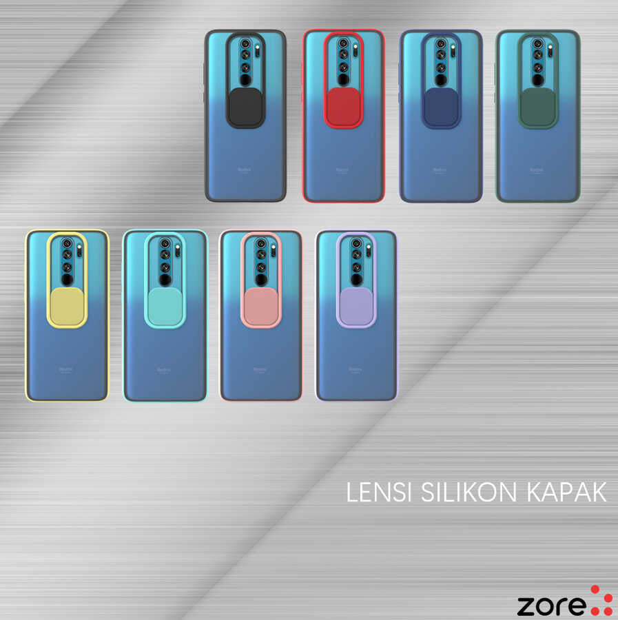 Xiaomi Redmi Note 8 Pro Kılıf Zore Lensi Kapak