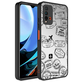 Xiaomi Redmi Note 9 4G Kılıf Aynalı Desenli Kamera Korumalı Parlak Zore Mirror Kapak