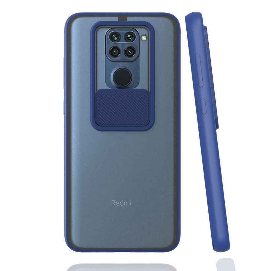 Xiaomi Redmi Note 9 Kılıf Zore Lensi Kapak