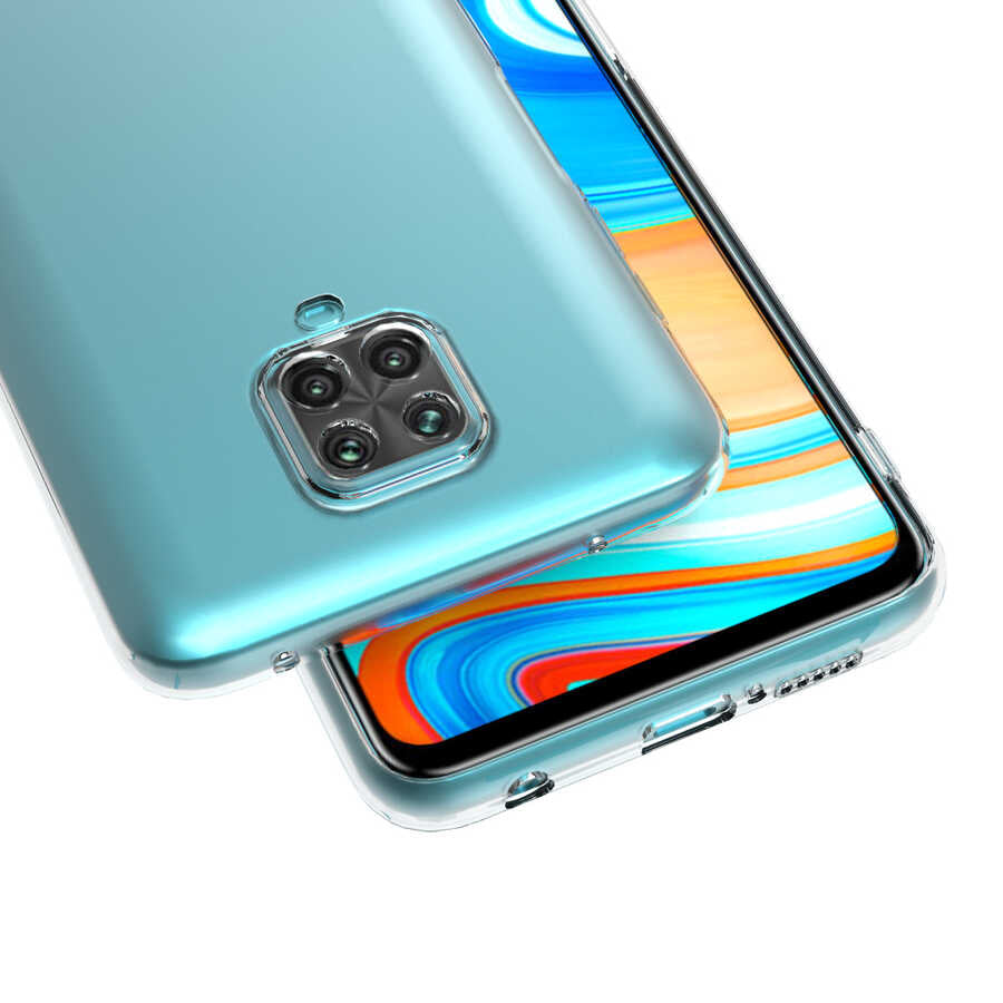 Xiaomi Redmi Note 9S Kılıf Zore Kamera Korumalı Süper Silikon Kapak