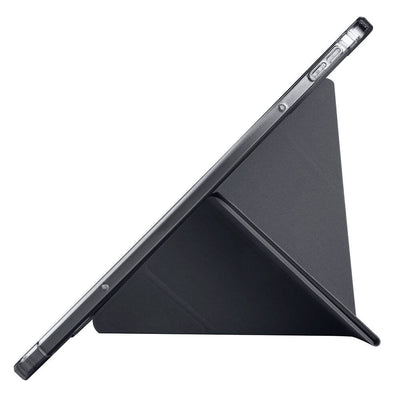 Xiaomi Redmi Pad Pro Kılıf Zore Tri Folding Kalem Bölmeli Standlı Kılıf Mavi