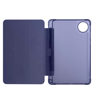 Xiaomi Redmi Pad SE 8.7 Kılıf Zore Tri Folding Kalem Bölmeli Standlı Kılıf Koyu Yeşil