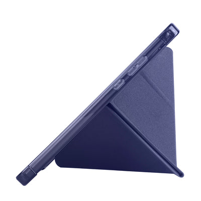 Xiaomi Redmi Pad SE 8.7 Kılıf Zore Tri Folding Kalem Bölmeli Standlı Kılıf Lacivert