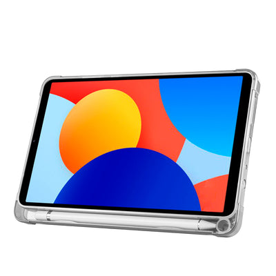 Xiaomi Redmi Pad SE 8.7 Kılıf Zore Tri Folding Kalem Bölmeli Standlı Kılıf Lacivert