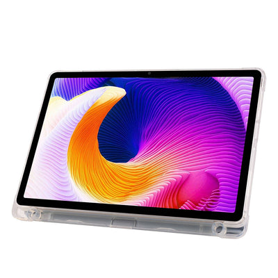 Xiaomi Redmi Pad SE Kılıf Zore Tri Folding Kalem Bölmeli Standlı Kılıf Siyah