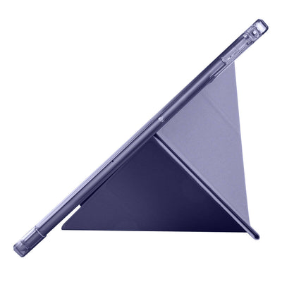 Xiaomi Redmi Pad SE Kılıf Zore Tri Folding Kalem Bölmeli Standlı Kılıf Koyu Yeşil