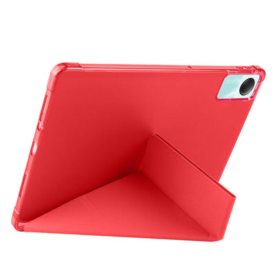 Xiaomi Redmi Pad SE Kılıf Zore Tri Folding Kalem Bölmeli Standlı Kılıf Lacivert