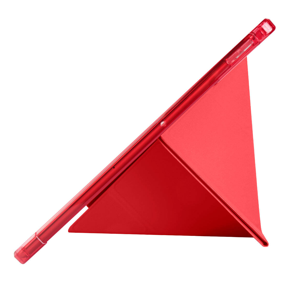 Xiaomi Redmi Pad SE Kılıf Zore Tri Folding Kalem Bölmeli Standlı Kılıf Koyu Yeşil