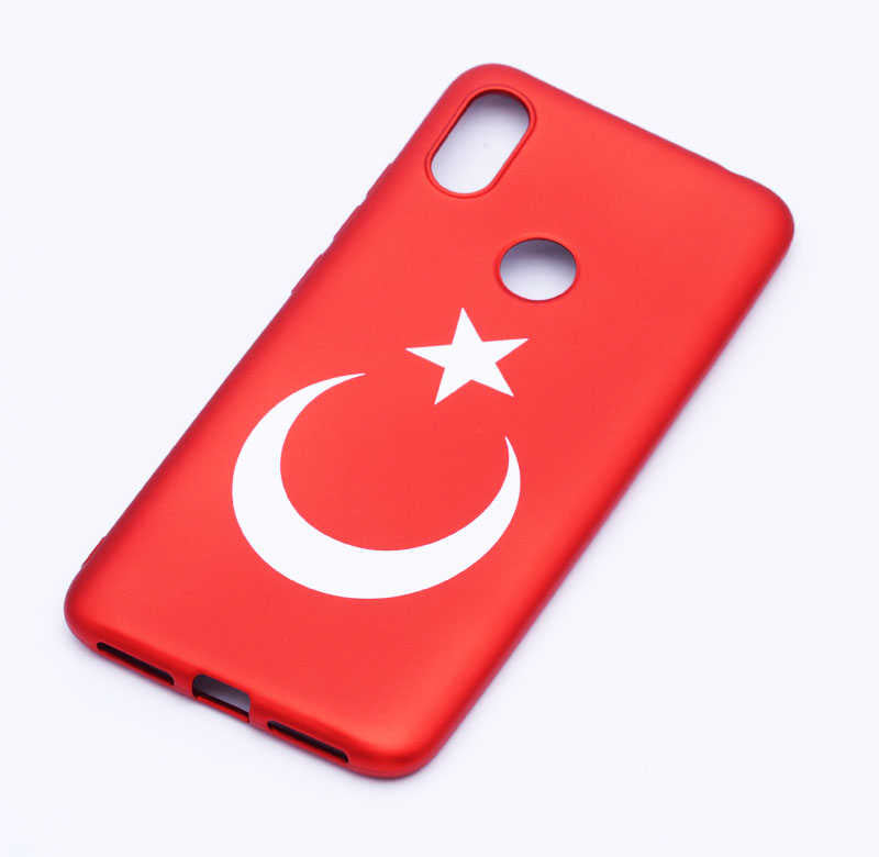 Xiaomi Redmi S2 Kılıf Zore Bayrak Silikon