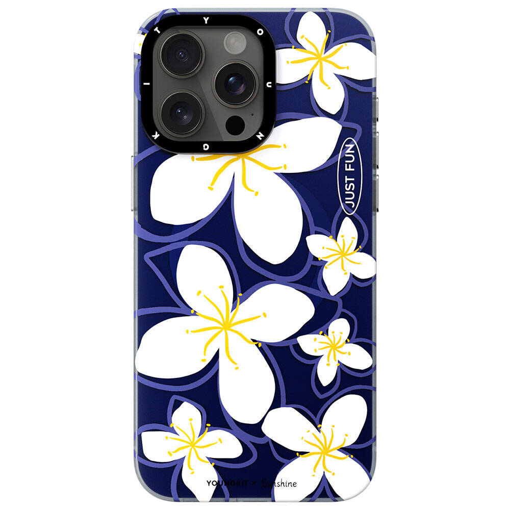 iPhone 15 Pro Max Kılıf M-safe Şarj Özellikli Sunshine Tasarımlı Youngkit Smile Serisi Kılıf