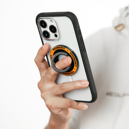 Youngkit Magnetik 360 Derece Dönebilen Double Ring Serisi Parmak Ring Stand