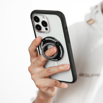 Youngkit Magnetik 360 Derece Dönebilen Double Ring Serisi Parmak Ring Stand