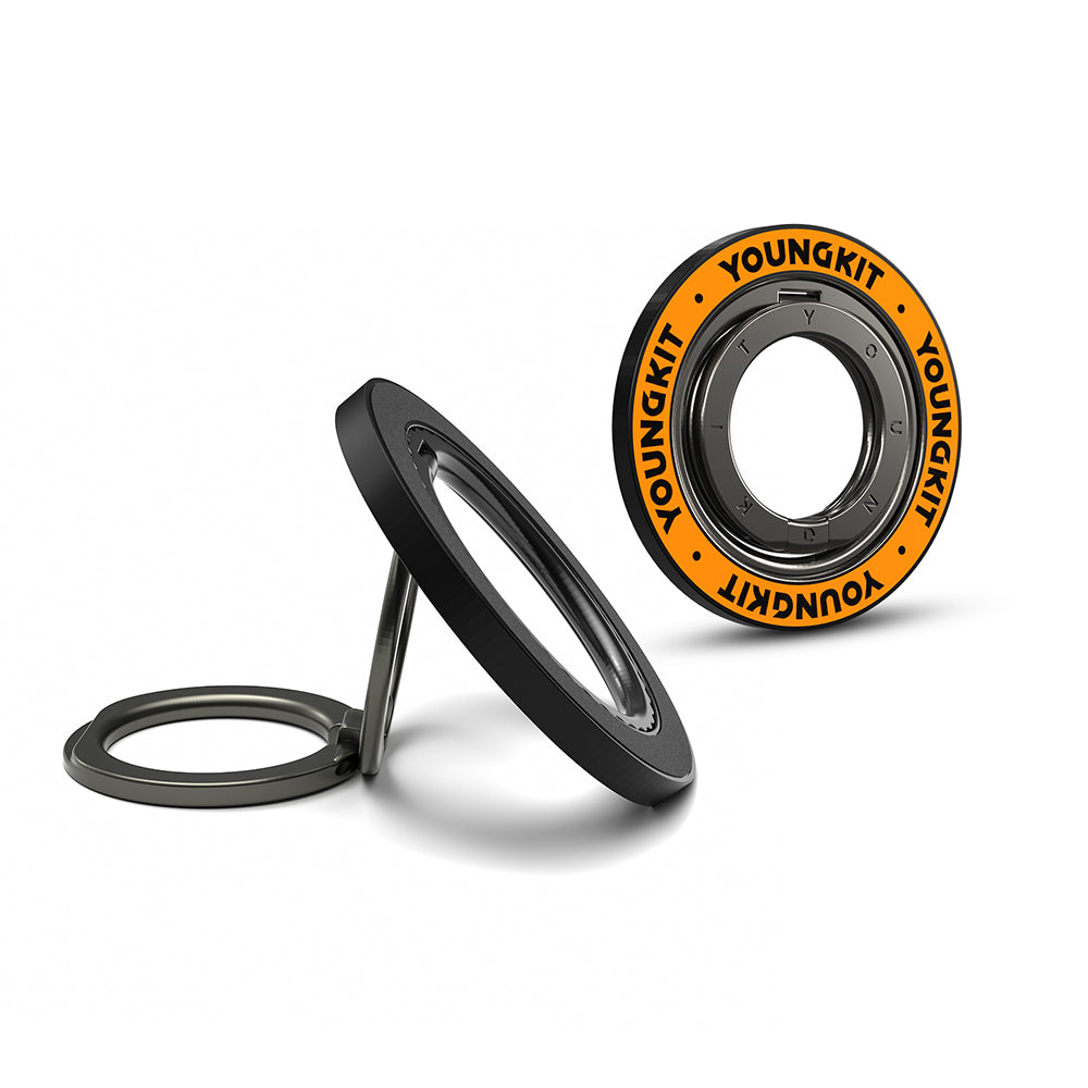 Youngkit Magnetik 360 Derece Dönebilen Double Ring Serisi Parmak Ring Stand