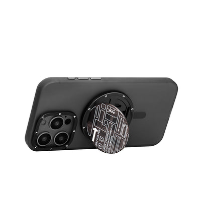 Youngkit Telefon ve Tabletler için Magnetik Ring Stand Mavi
