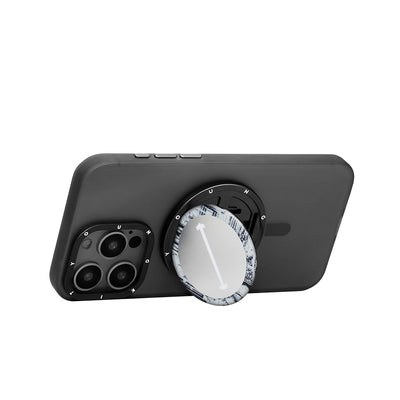 Youngkit Telefon ve Tabletler için Magnetik Ring Stand Siyah-Turuncu
