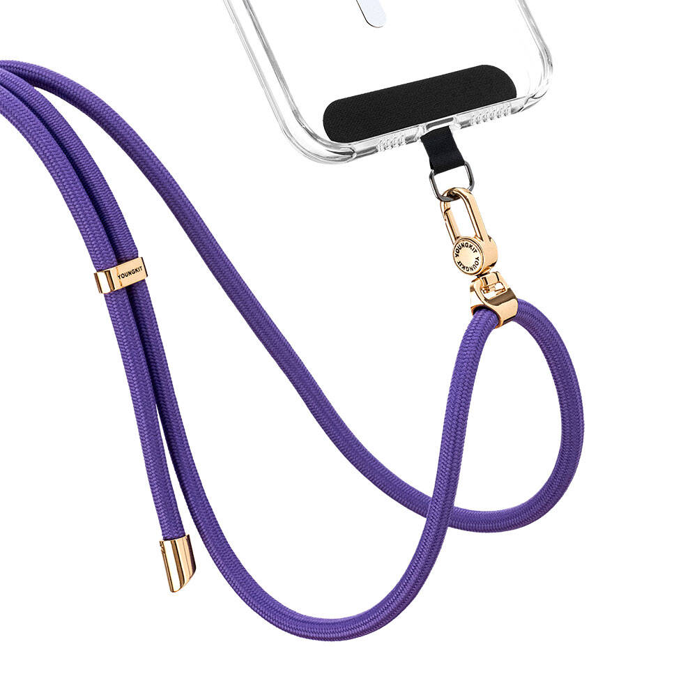Youngkit YQ001 Cep Telefonu Boyun Askı İpi Siyah