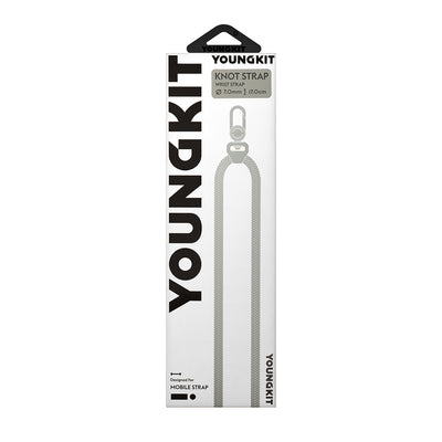 Youngkit YQ002 Yansıtıcı Şerit Desenli Cep Telefonu Bilek Askı İpi Kahverengi