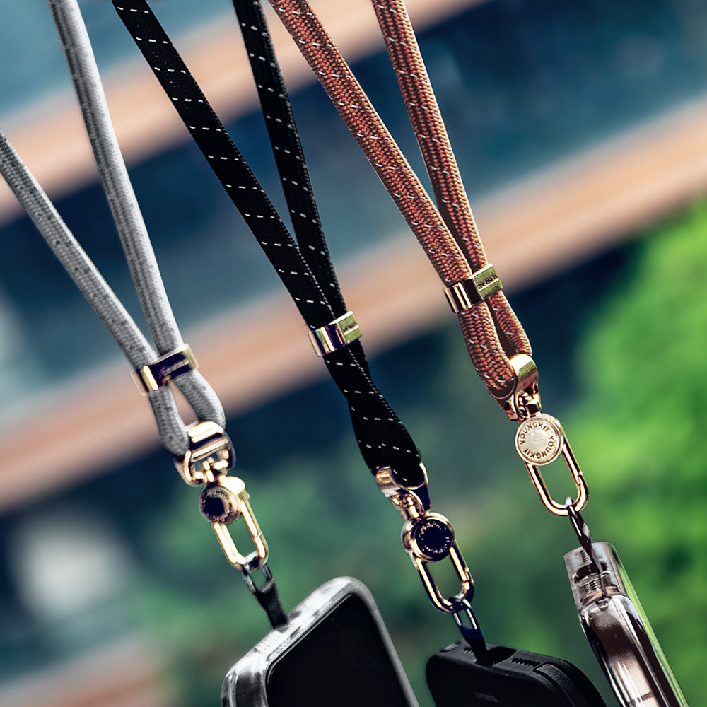 Youngkit YQ002 Yansıtıcı Şerit Desenli Cep Telefonu Bilek Askı İpi