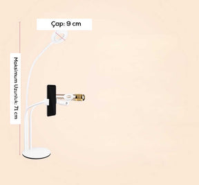 Zore 3 in 1 Işıklı Telefon Tutucu Ring Light