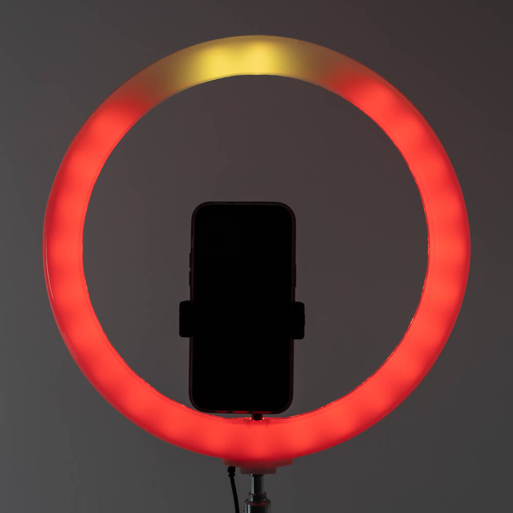 Zore 3D-36 36cm Canlı Yayın ve Ambiyans RGB Led Ring Light