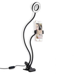 Zore Clip Flash Light Işıklı Telefon Tutucu Ring Light