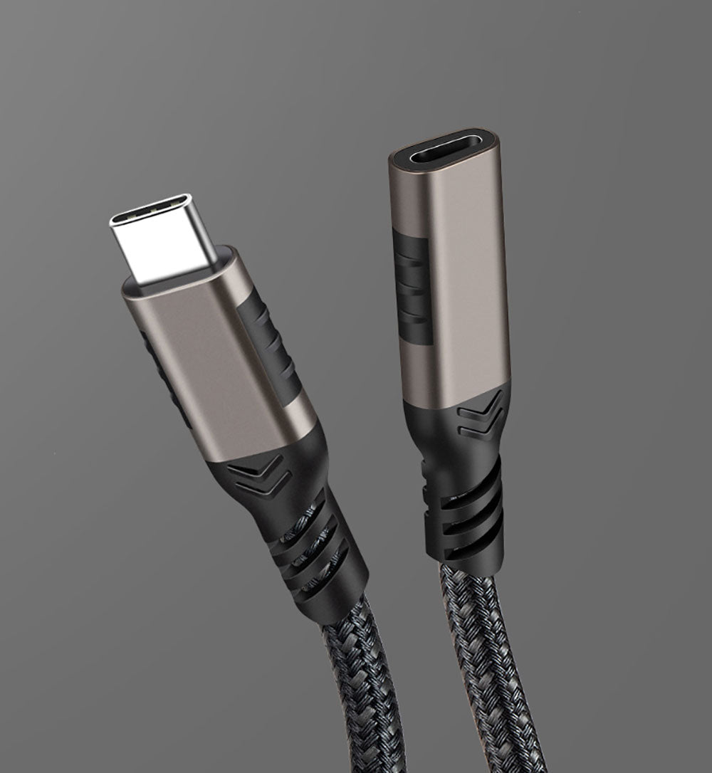 Zore Extension USB3.2 Type-C PD Uzatma Kablosu 100W 20Gbps 4K@60Hz 0.5 Metre