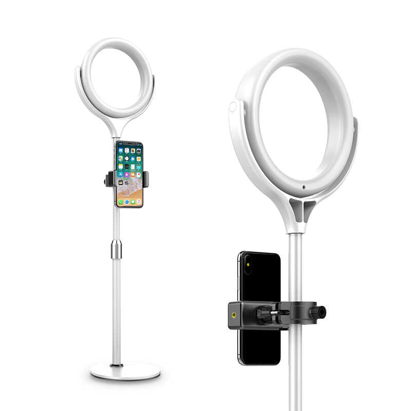 Zore F-537 Işıklı Telefon Tutucu Ring Light