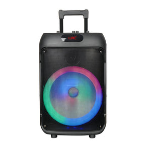 Zore GD-1203 Dijital LED Göstergeli FM Radyolu Mikrofonlu RGB TWS 12 inç Stereo Bass Kablosuz Karaoke Hoparlör