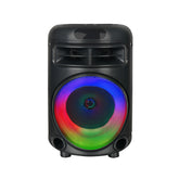 Zore GD-692 FM Radyolu Mikrofonlu RGB TWS 6.5 inç Stereo Bass Kablosuz Karaoke Hoparlör