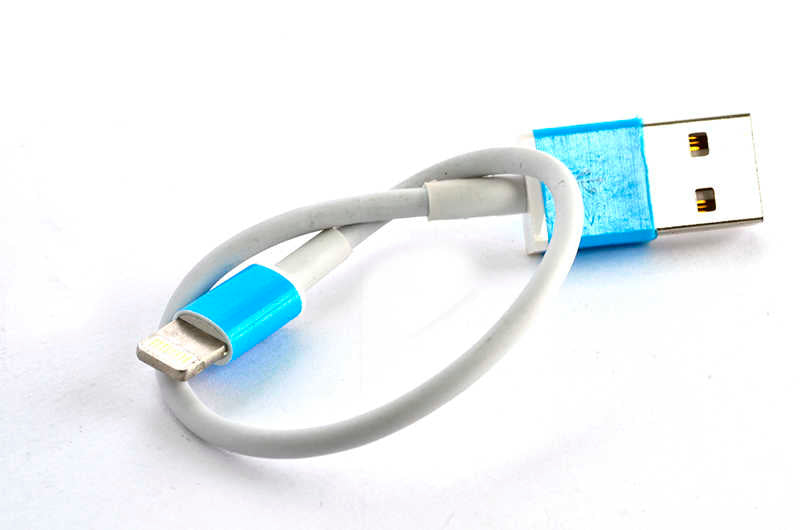 Zore Lightning Beyaz 25-30 Cm Kısa Usb Kablo