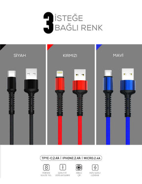 Zore LS63 Lightning Usb Kablo