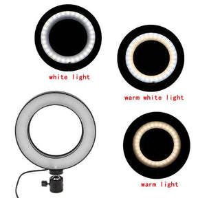 Zore M-16 Işıklı Telefon Tutucu Ring Light