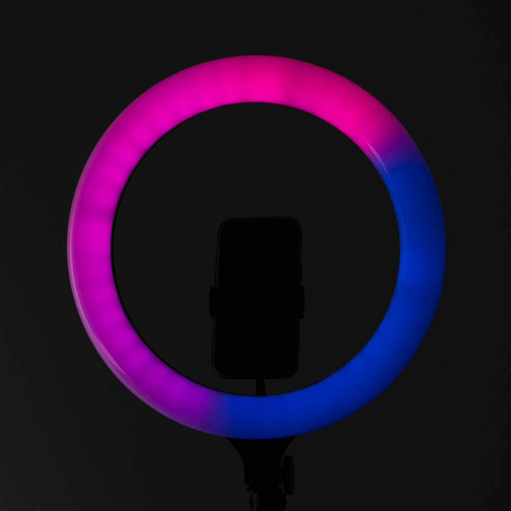 Zore MJ38 RGB 25W Ring Light Canlı Yayın 38cm USB'li ve Telefon Stand