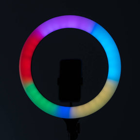 Zore MJ38 RGB 25W Ring Light Canlı Yayın 38cm USB'li ve Telefon Stand