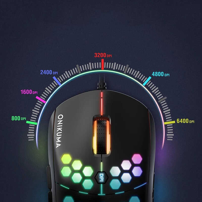 Zore Onikuma CW903 RGB Oyuncu Mouse