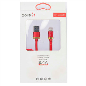 Zore Poro Lightning Usb Kablo 1M