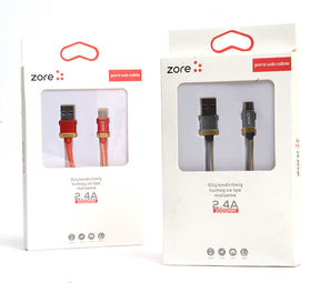 Zore Poro Micro Usb Kablo 1M