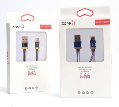 Zore Poro Type-C Usb Kablo 1M