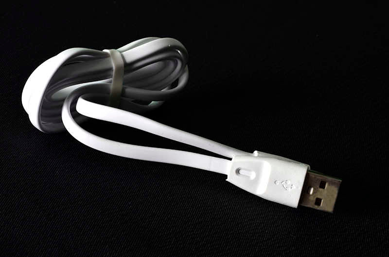 Zore Renkli Geniş Lightning Usb Kablo