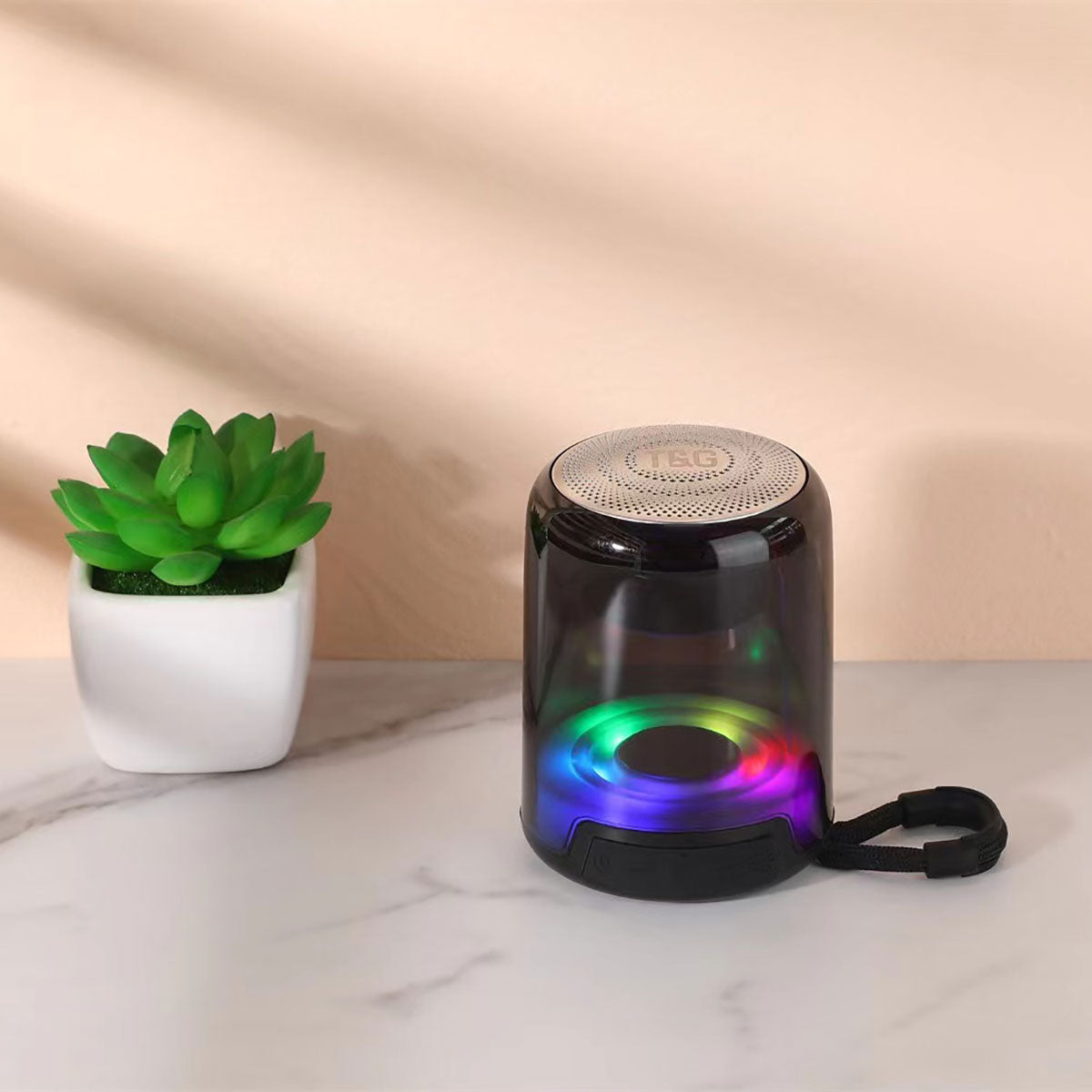 Zore TG314 Ayarlanabilir RGB Işıklı Bluetooth Hoparlör Speaker