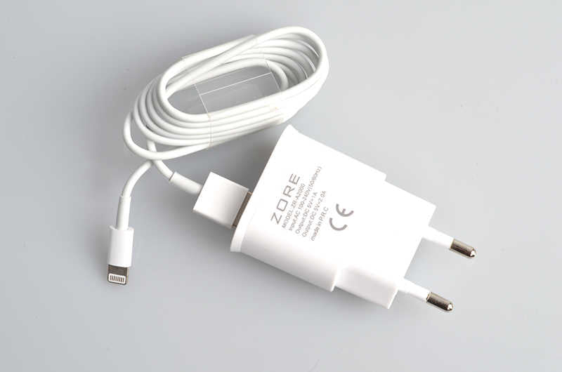 Zore ZR-A2000 2 Usb li Lightning Ev Şarj Seti