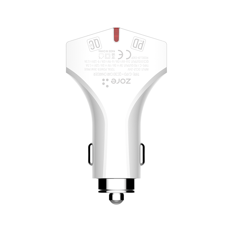 Zore ZR-C60P Lightning 2 in 1 Araç Şarj Seti